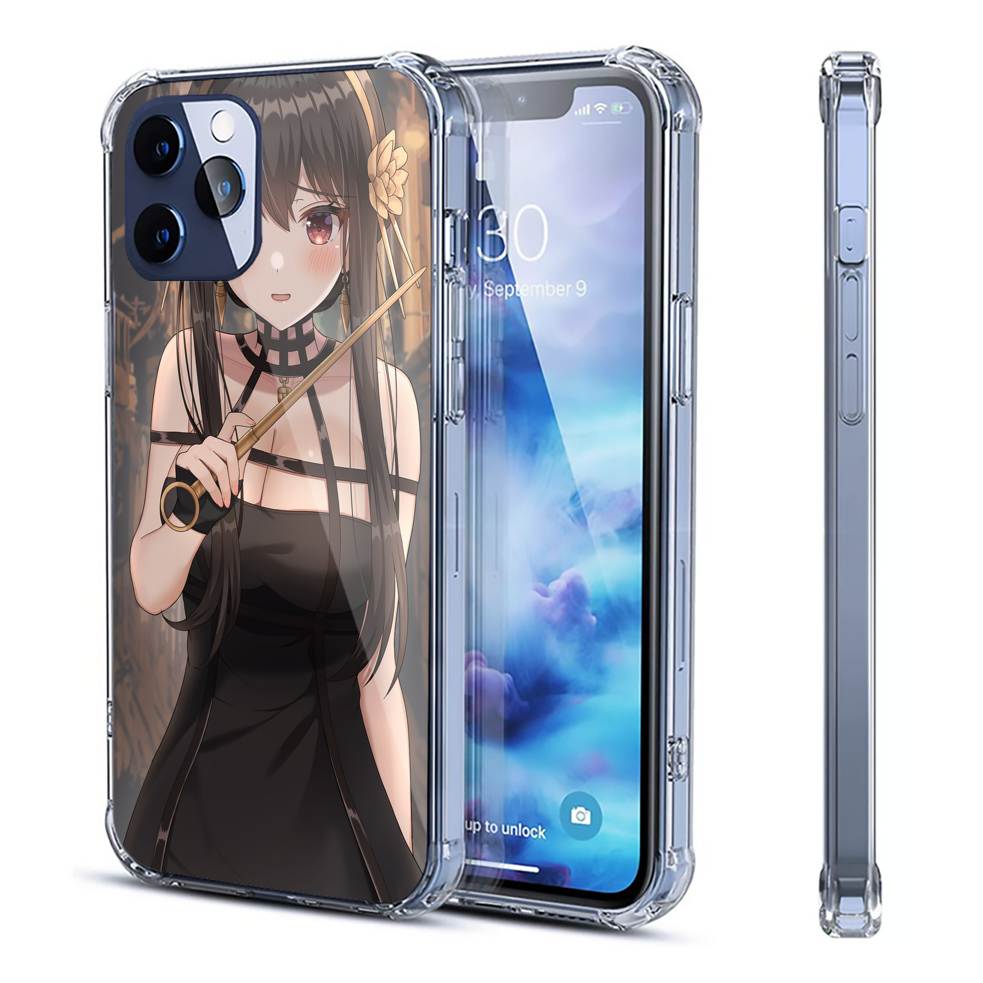 （画像用） SPY×FAMILY间谍家家酒 【iPhone 12シリーズ対応】透明スマホケース（クリアソフトケース）